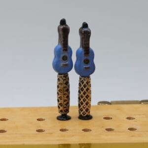 Acoustic Guitar Cribbage Pegs - Peruvian Porcelain