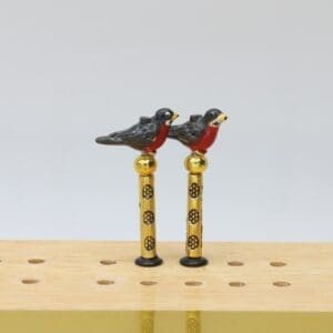 American Robin Cribbage Pegs