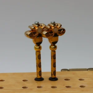 Bumble Bee -- Gold Metal - Cribbage Pegs