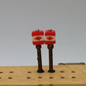 Canadian Flag Cribbage Pegs