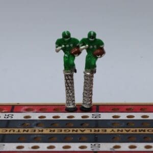 Football Player Cribbage Pegs.