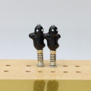 Black Ghost Cribbage Pegs