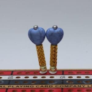 Acrylic Heart Shaped Cribbage Pegs