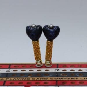 Porcelain Heart Shaped Cribbage Pegs