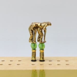 Gold Golfer Putting Cribbage Pegs