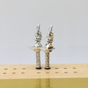 Microscope Cribbage Pegs