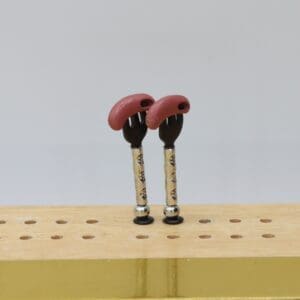 Sausage on a Fork Cribbage Pegs