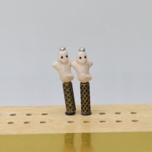 White Ghost Cribbage Pegs