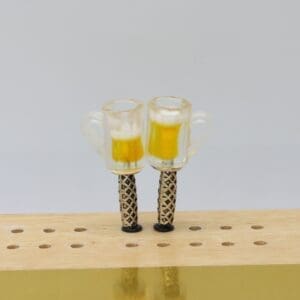 Light Ale Beer Mug Cribbage Pegs