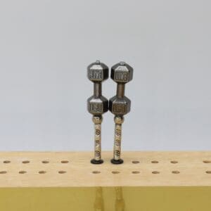 Dumbbell Cribbage Pegs