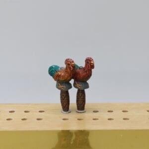 Red Rooster Cribbage Pegs