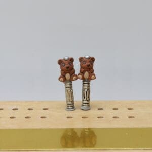 Honey Bear Cribbage Pegs
