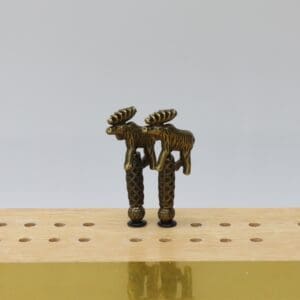 Copper Moose Cribbage Pegs