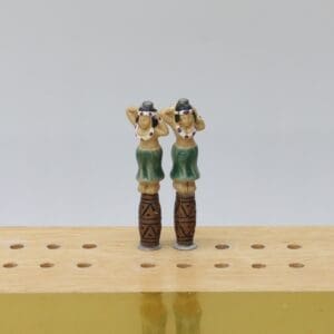 Hula Dancer Cribbage Pegs