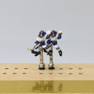 Hockey Player Cribbage Pegs - Edmonton Away Colors