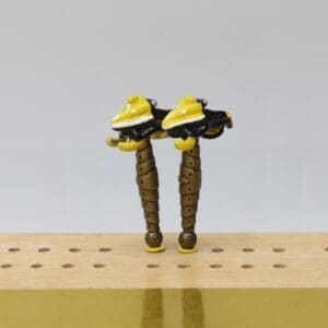 Painted Snowmobile Cribbage Pegs