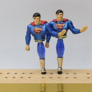 Superman Cribbage Pegs