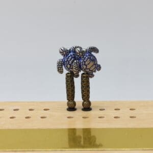 Metal Painted Turtle Cribbage Pegs