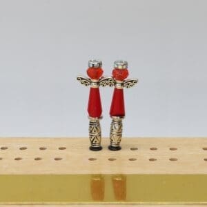 Red Chakra Angel Cribbage Pegs