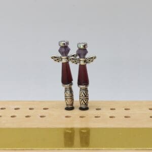 Indigo Chakra Angel Cribbage Pegs