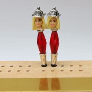 Female Firefighter Cribbage Pegs