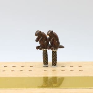 Beaver Cribbage Pegs