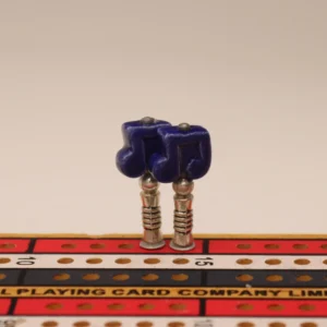 Music Note -- Blue - Cribbage Pegs