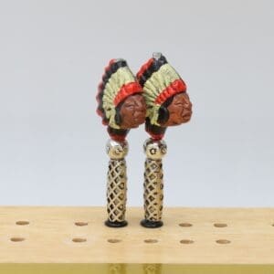 Native Chief Cribbage Pegs