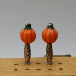 Pumpkin Cribbage Pegs
