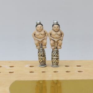 Sumo Wrestler Cribbage Pegs
