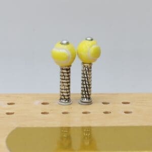 Tennis Ball Cribbage Pegs
