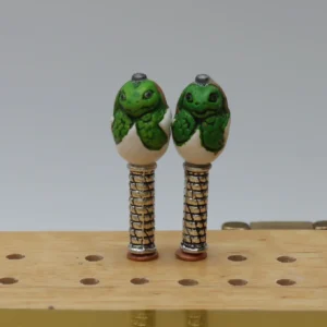 Turtle Hatching Cribbage Pegs