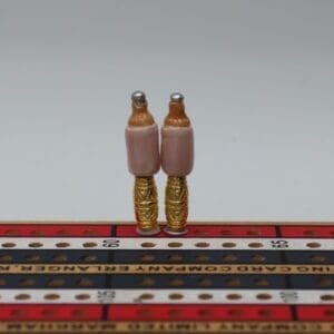 Pink Baby Bottle Cribbage Pegs