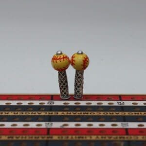 Softball Cribbage Pegs