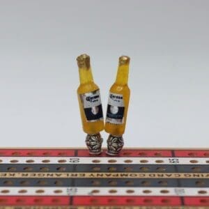 Corona Beer Bottle Cribbage Pegs