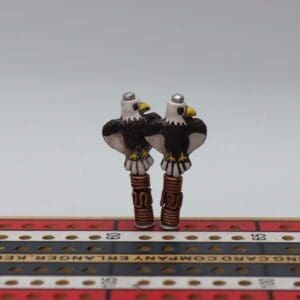 Flying Bald Eagle Pegs