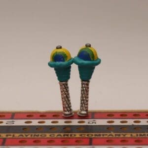 Rainbow Ice Cone Cribbage Pegs