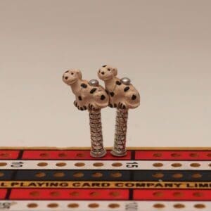 Dalmatian Cribbage Pegs