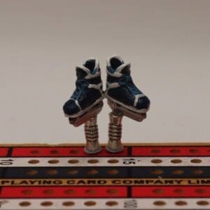 Hockey Skate Cribbage Pegs -- Winnipeg -- Home