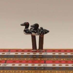 Common Loon Cribbage Pegs