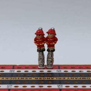 Fire Fighter Cribbage Pegs
