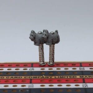 Grey Scotty Cribbage Pegs