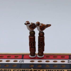 Chipping Sparrow Cribbage Pegs