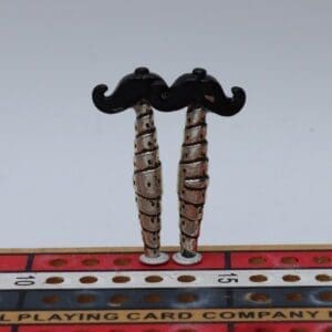 Handlebar Mustache Cribbage Pegs