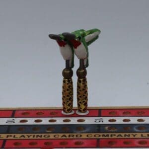 Ruby Throated Hummingbird Cribbage Pegs