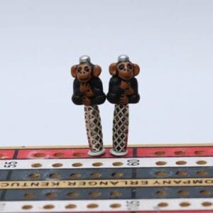 Monkey (Sitting)  Cribbage Pegs