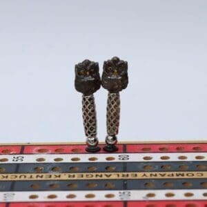 Grey Owl Cribbage Pegs