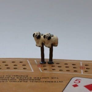 Pug Cribbage Pegs