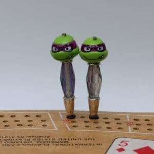 Donatello Cribbage Pegs