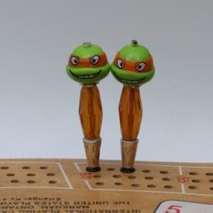 Michelangelo Cribbage Pegs